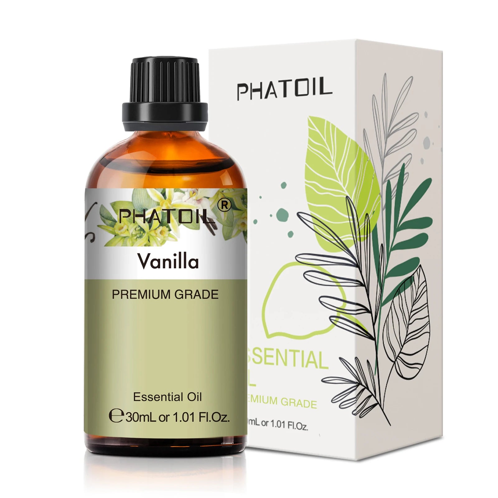 PHATOIL 30ml Essential Oils – Aromatherapy Scents for Diffusers, Candles & DIY